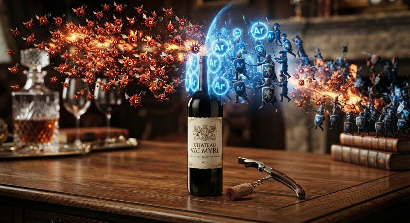 Por qué un vino recién abierto mejora y después se arruina: la ciencia de la oxidación